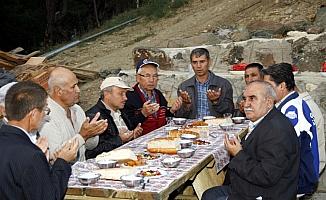 Beypazarı'ndaki Erenler Türbesi'nde şükür duası yapıldı