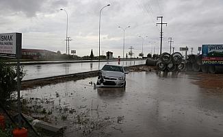 Karaman'da trafik kazası: 1 yaralı