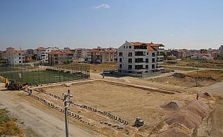 Karaman'da yeni park çalışması