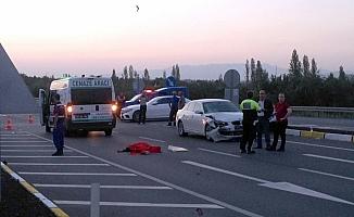 Konya'da trafik kazası: 1 ölü