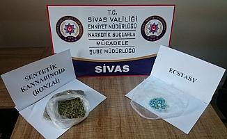 Sivas'ta uyuşturucu operasyonu