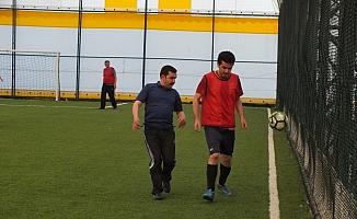 Ulaş'ta kurumlar arası, futbol turnuvası düzenlendi