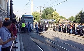 Arıza tramvay seferlerini aksattı