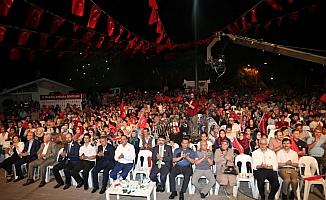 Gölbaşı'nda 15 Temmuz demokrasi nöbeti tutuldu