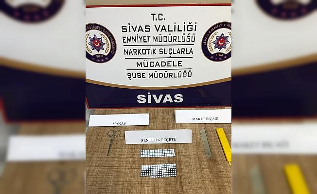 Sivas'ta uyuşturucu operasyonu