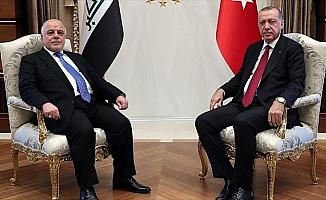 Türkiye Cumhurbaşkanı Erdoğan İbadi'yi kabul etti