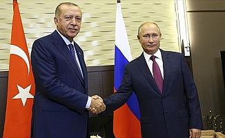 Erdoğan-Putin görüşmesi sona erdi