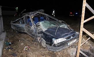 Konya'da trafik kazası: 2 ölü, 3 yaralı