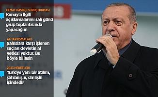 Cumhurbaşkanı Erdoğan'dan Kaşıkçı soruşturmasına ilişkin açıklama