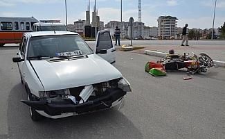 Karaman'da trafik kazası: 1 yaralı