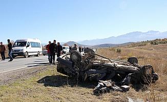 Konya'da iki otomobil çarpıştı: 1 ölü, 3 yaralı