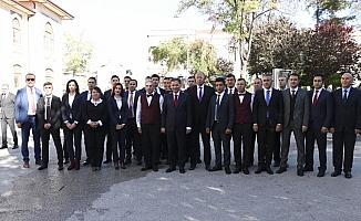 Ankara Valisi Topaca veda etti