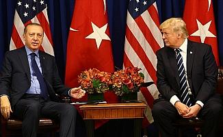 Erdoğan ile Trump telefonda görüştü