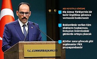 'Çekilme süreci terör örgütlerine fırsat alanı yaratmamalı'