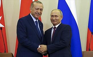 Erdoğan ve Putin'in diplomasi trafiği