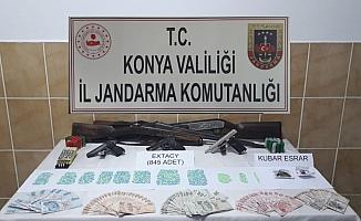 Konya'da uyuşturucu operasyonu