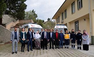 Mihalgazi'de ambulans teslim töreni