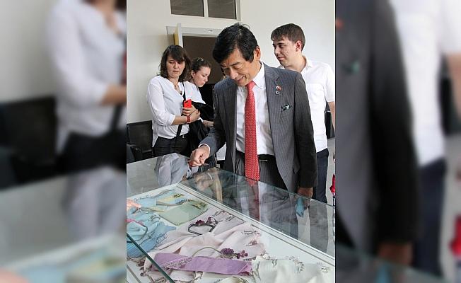 Japonya Büyükelçisi Miyajima Beypazarı'nda