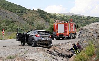 Sivas'ta trafik kazası: 1 ölü, 1 yaralı