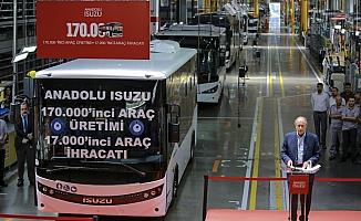 Anadolu Isuzu 170 bininci aracını üretti