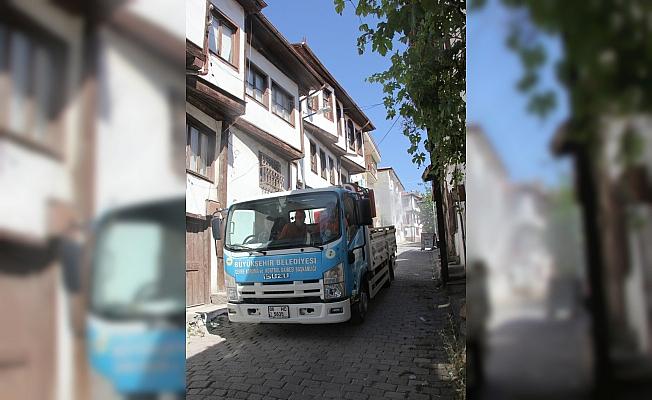 Beypazarı'nda ilaçlama çalışmaları