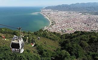 Turistlerin Ordu'daki gözde mekanı: Boztepe