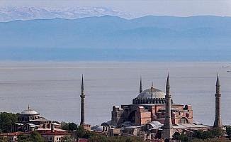 İstanbul'dan Uludağ manzarası bir yıl sonra tekrar görüldü