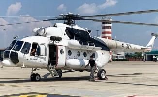 THY yangınlarla mücadele için iki helikopter kiraladı