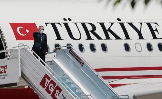 Cumhurbaşkanı Erdoğan Rusya'ya gitti