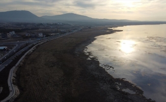 Beyşehir Gölü'nde su seviyesi beklentinin altında kaldı