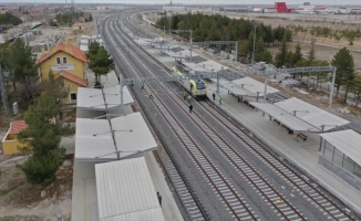 Konya-Karaman Hızlı Tren Hattı Cumhurbaşkanı Erdoğan'ın katılımıyla açılacak