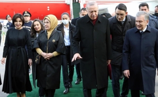 Cumhurbaşkanı Erdoğan, Özbekistan'da