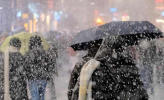 İstanbul'da kar yağışı başladı