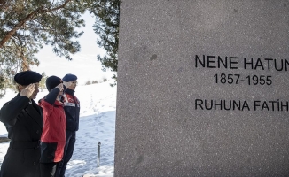 Kahraman Türk kadını Nene Hatun kabri başında anıldı