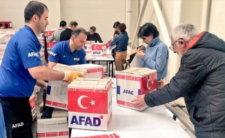 AFAD Ukrayna'ya iki tır insani yardım malzemesi daha gönderdi