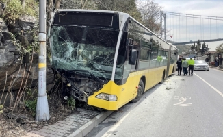 Beykoz’da kaza yapan İETT otobüsündeki 6 kişi yaralandı