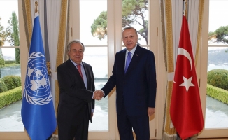 Cumhurbaşkanı Erdoğan, BM Genel Sekreteri Guterres'le telefonda görüştü