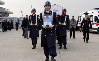 Şehit infaz koruma memuru Ağrı'da son yolculuğuna uğurlandı