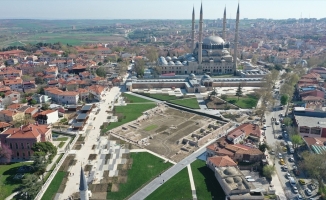 Selimiye Meydan Projesi'nde çalışmalarda sona gelindi