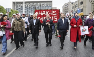 İstanbul'da 1 Mayıs Emek ve Dayanışma Günü kutlanıyor