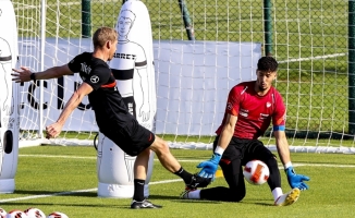 A Milli Futbol Takımı, Faroe Adaları maçı hazırlıklarını sürdürdü