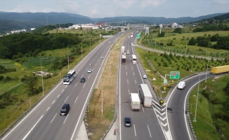 Anadolu Otoyolu'nun Bolu geçişinde İstanbul istikameti ulaşıma açıldı