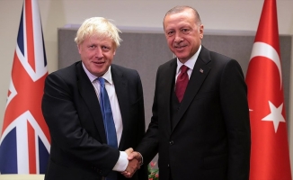 Cumhurbaşkanı Erdoğan, İngiltere Başbakanı Johnson ile telefonda görüştü