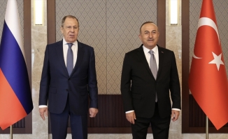 Dışişleri Bakanı Çavuşoğlu, Rus mevkidaşı Lavrov ile görüştü