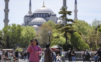 İstanbul mayısta 33 ayın turist rekorunu kırdı