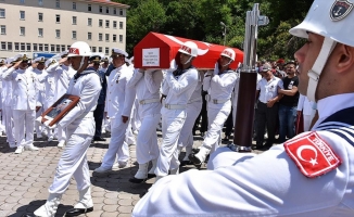 Şehit Topçu Uzman Çavuş Özkaya, son yolculuğuna uğurlandı